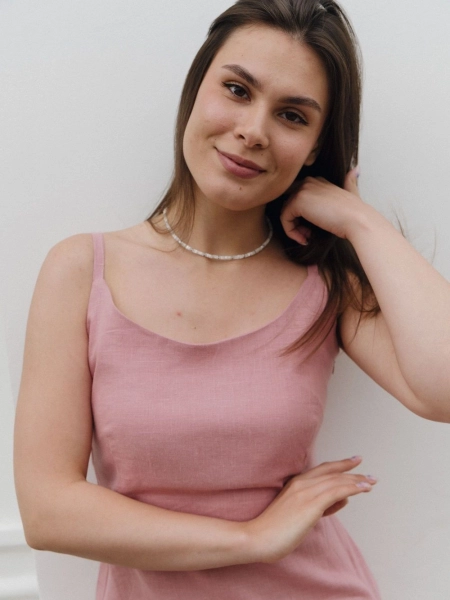 Платье Easy dusty rose