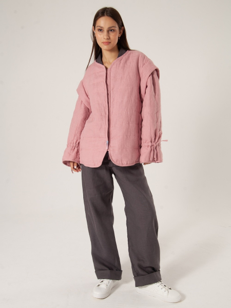 Куртка-жилет Boho dusty rose