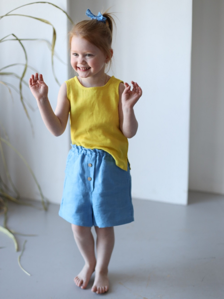 Топ детский Molly limited yellow