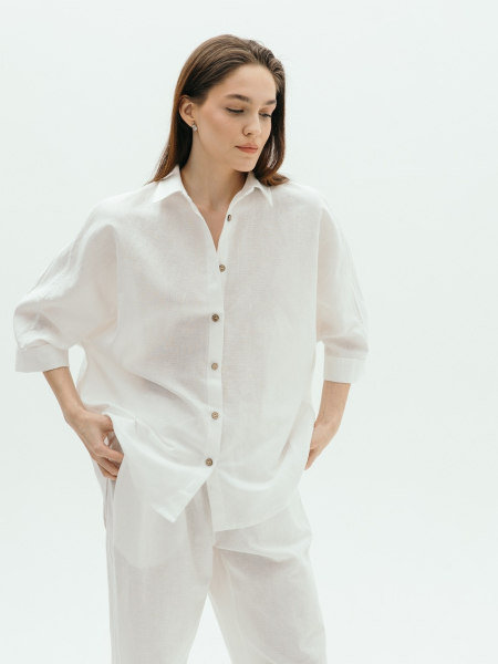 Рубашка ECO Sunny white