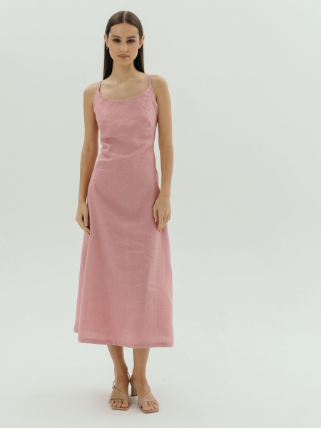 Платье Easy dusty rose