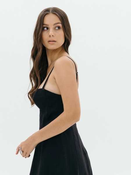 Платье PREMIUM Delicate black