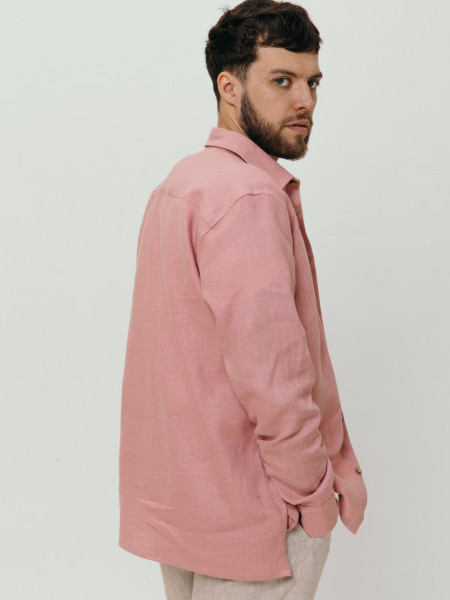 Рубашка Mont Blanc dusty rose