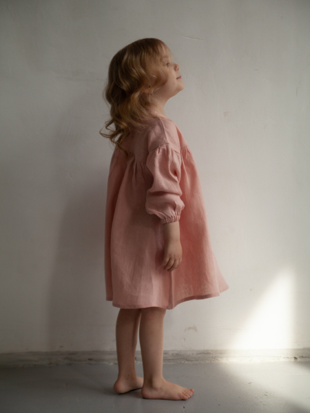 Платье детское Greta dusty rose