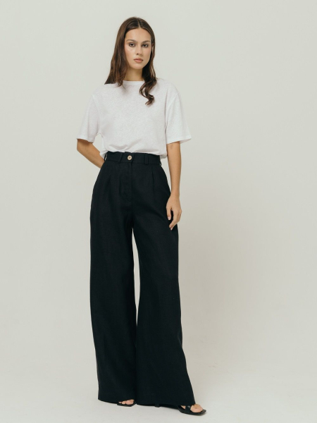 Брюки-палаццо Milan black