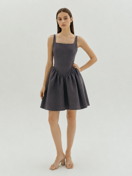 Платье Selene graphite