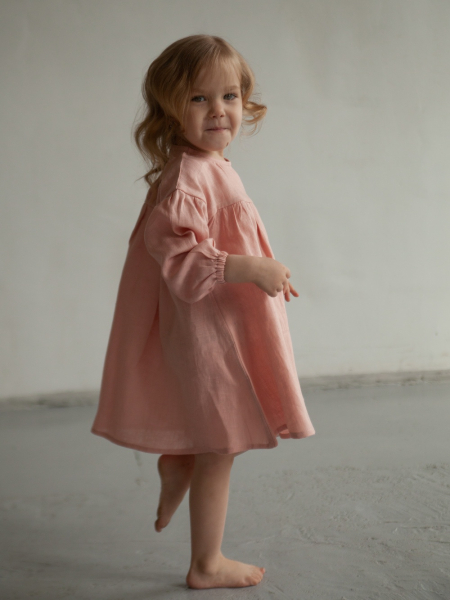 Платье детское Greta dusty rose