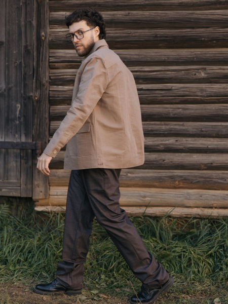 Брюки wool Rick limited chocolate