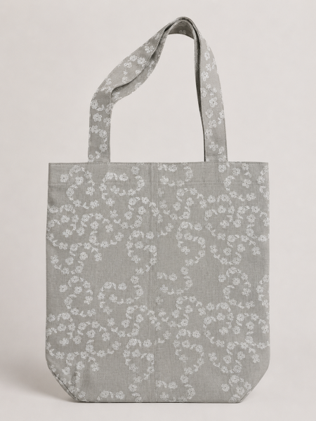 Сумка полульняная Georgia limited flowers