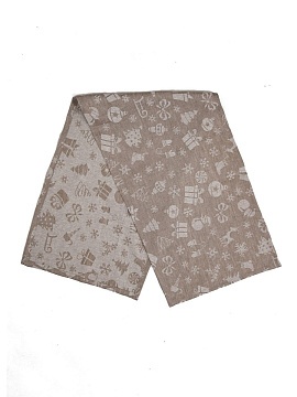 Дорожка льняная Новогодняя сказка