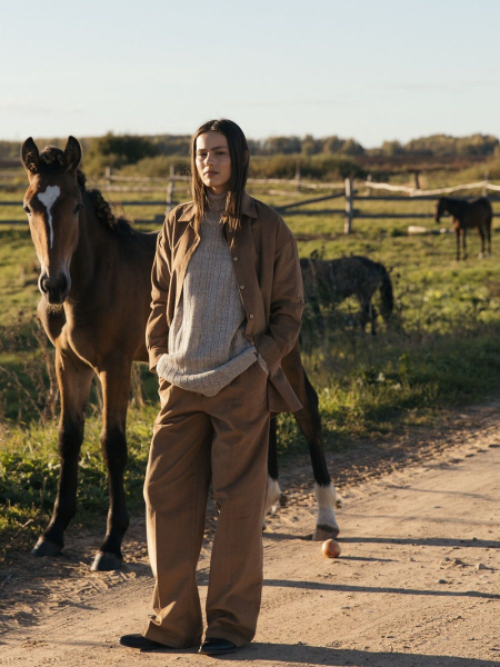 Брюки velvet Classy limited chocolate