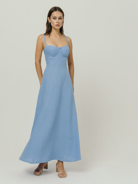 Платье PREMIUM Delicate sky 