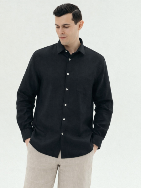 Рубашка Santiago black