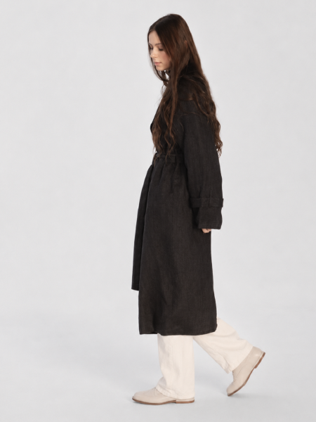 Тренч London black