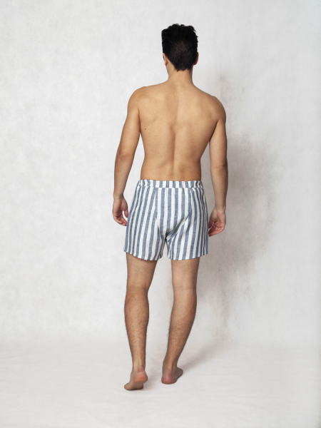 Боксеры limited blue strip
