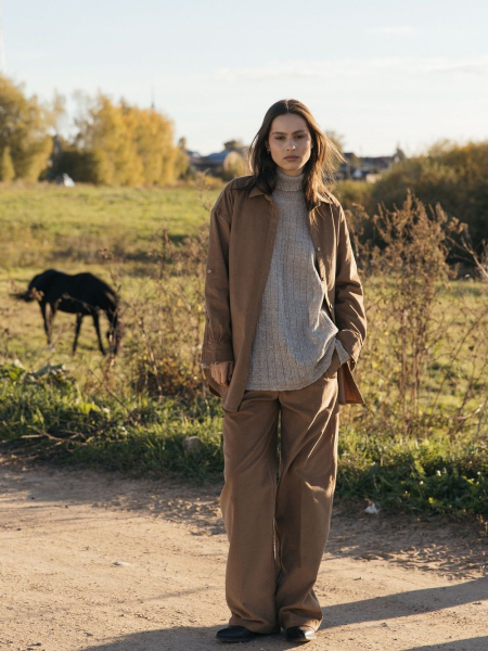 Брюки velvet Classy limited chocolate