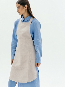 Фартук льняной Гриньон натуральный