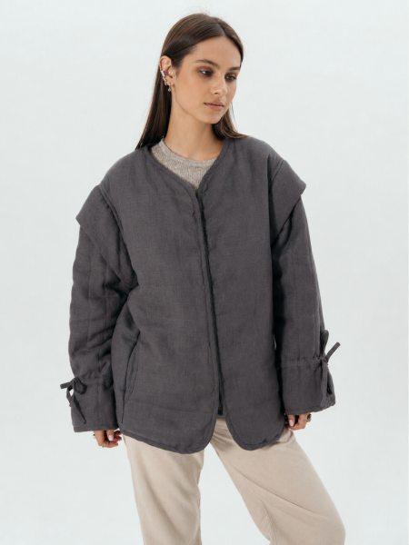 Куртка-жилет Boho graphite