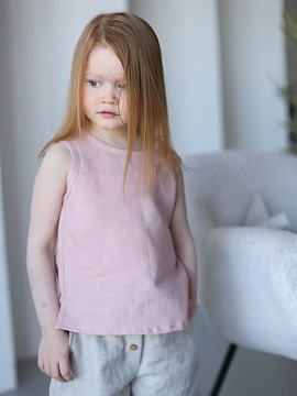 Топ детский Molly dusty rose