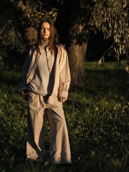 Брюки flannel Veter natural