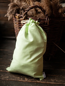 Мешочек для хлеба/круп светло-зеленый