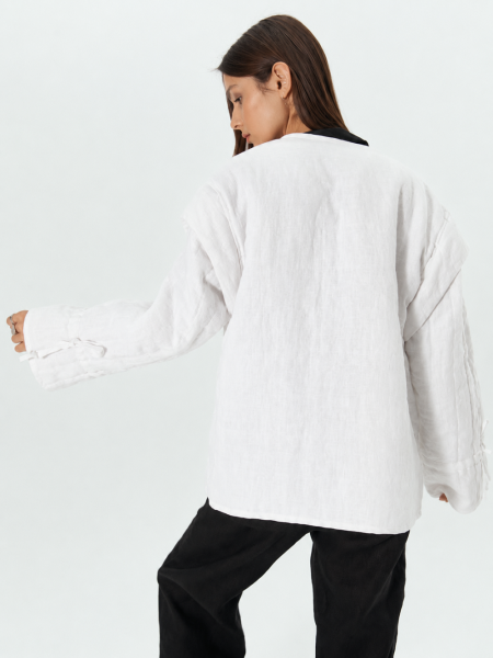 Куртка-жилет Boho white