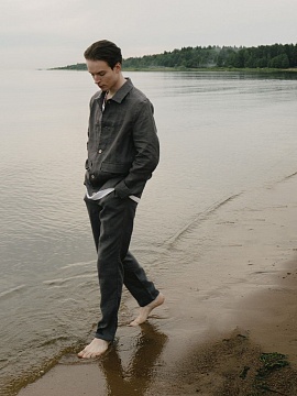 Брюки Rick graphite