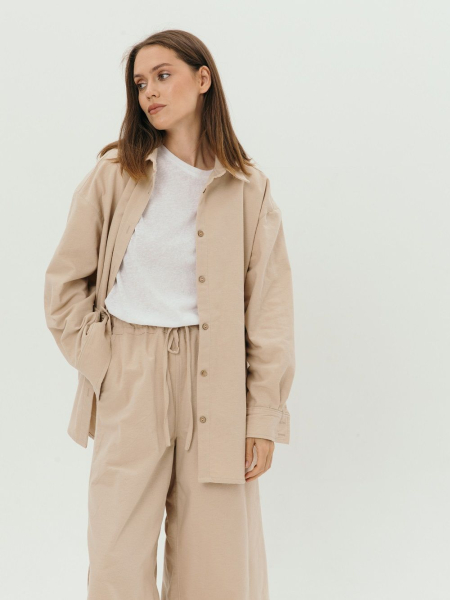 Рубашка flannel Liberty natural