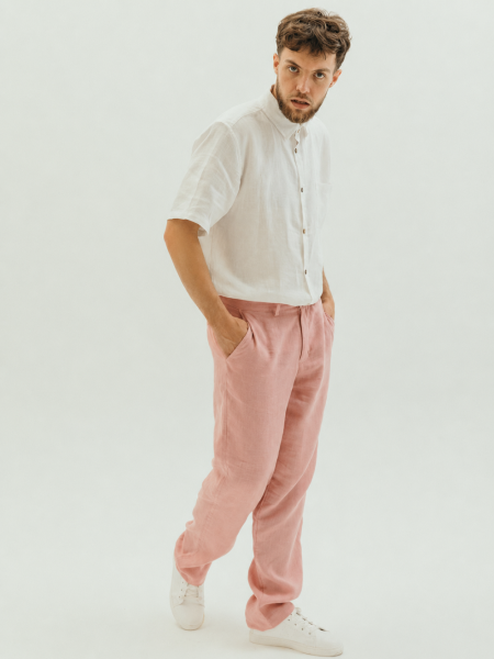Брюки Rick dusty rose
