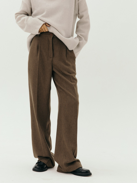 Брюки wool Classy limited chocolate line