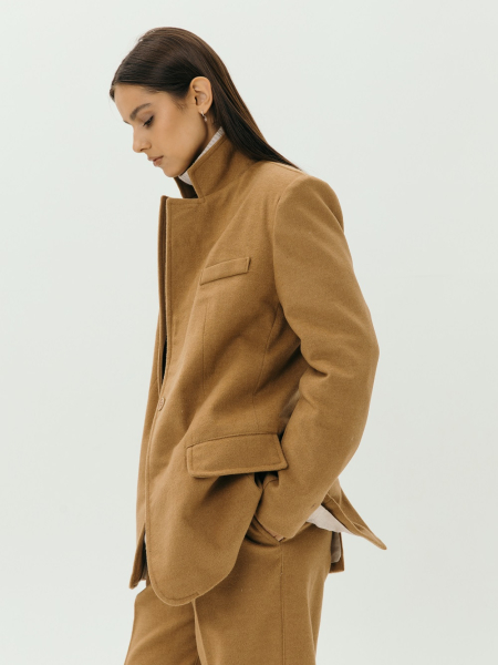Жакет wool Parisian limited mustard
