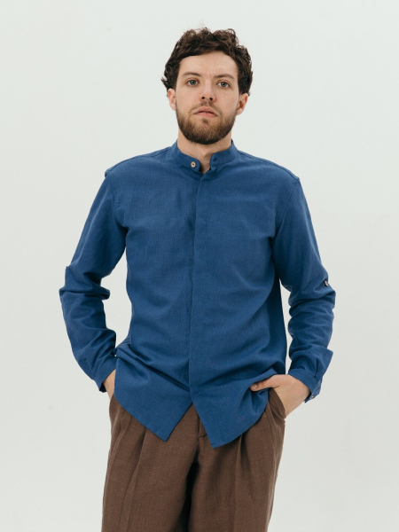 Рубашка Hugo limited blue