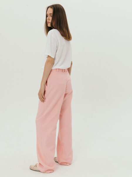 Брюки velvet Classy dusty rose