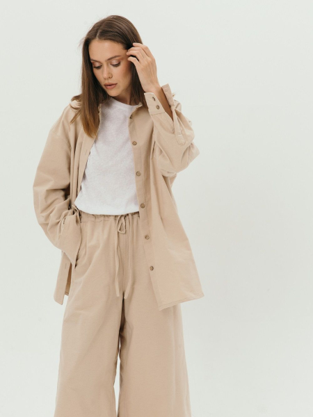 Рубашка flannel Liberty natural