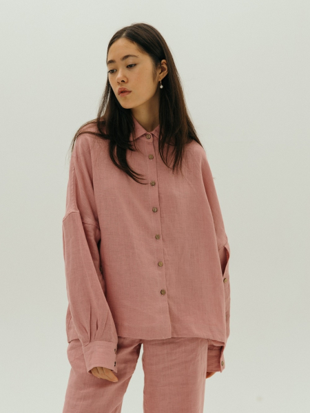 Рубашка Origami dusty rose