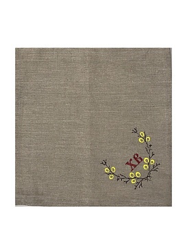 Салфетка льняная ХВ серая