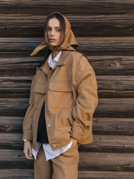 Куртка wool Bertha limited mustard