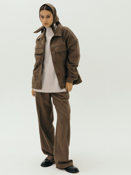 Брюки wool Classy limited chocolate line