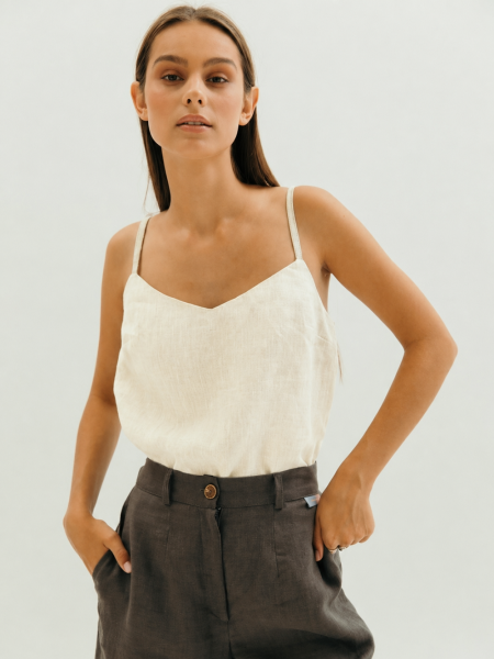 Топ Daisy limited ecru