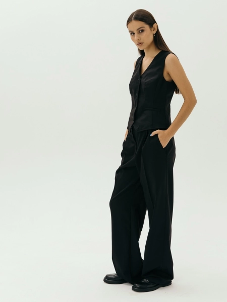 Брюки wool Classy black