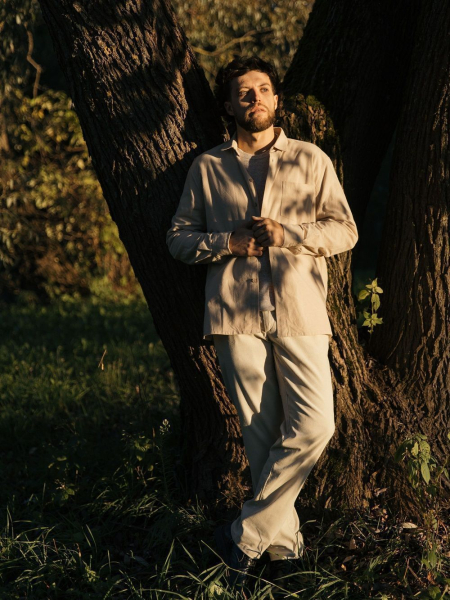 Рубашка flannel Mont Blanc natural