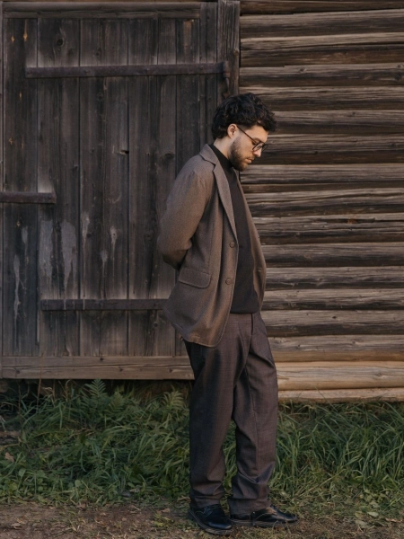 Брюки wool Rick limited chocolate