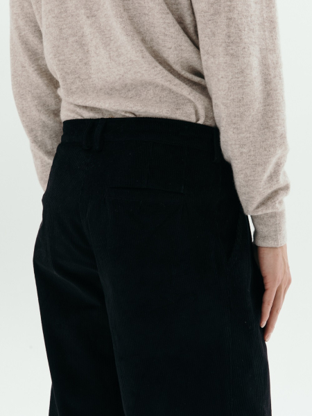 Брюки velvet Wide black