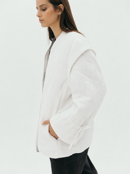 Куртка-жилет Boho white