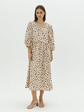 Платье flannel Margo limited milk specks