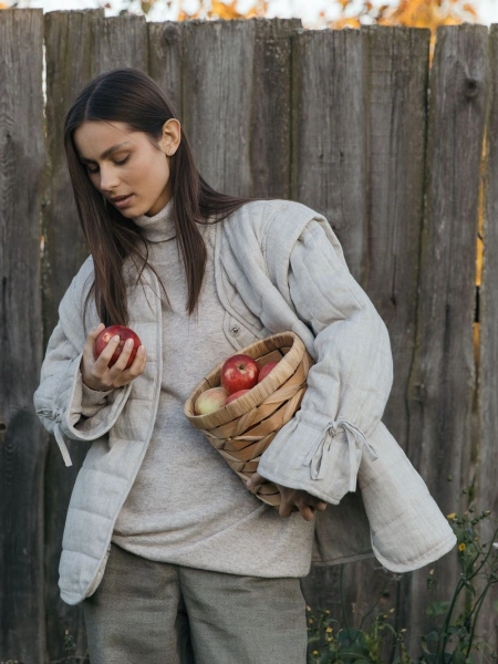 Куртка-жилет Boho natural