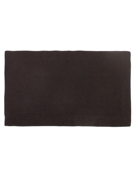 Плейсмат льняной цвет шоколад