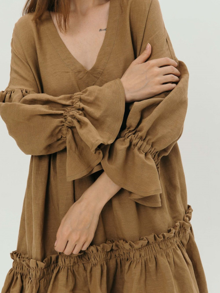Платье Virginia limited ocher