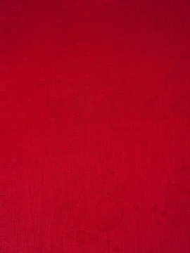 Ткань льняная Колокольчики-1