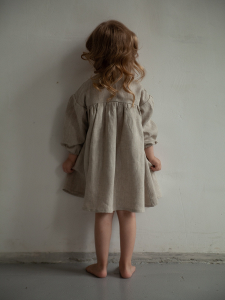 Платье детское Greta natural